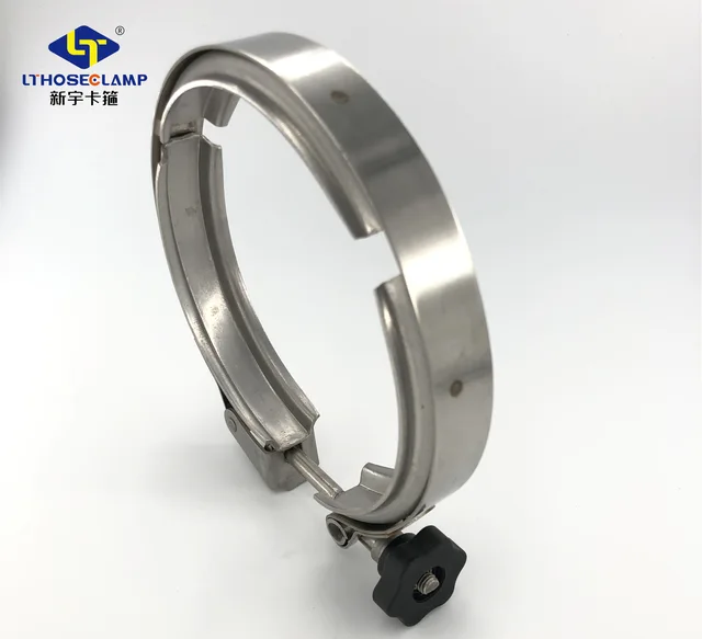 T-bolt V band Hose Clamp with handle