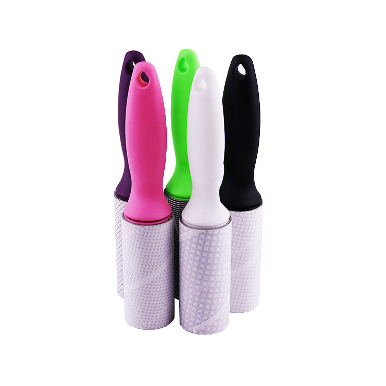 Plastic handle reusable lint roller sticky