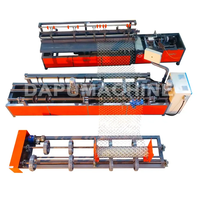 Automatic spiral fence making machine