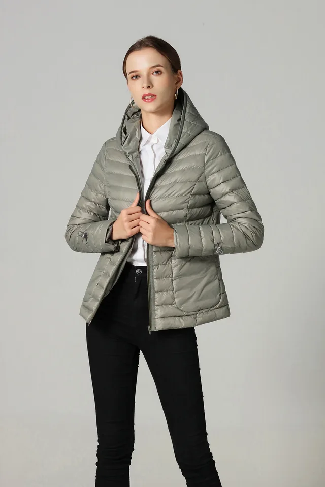 Ladies' two in one padding coat