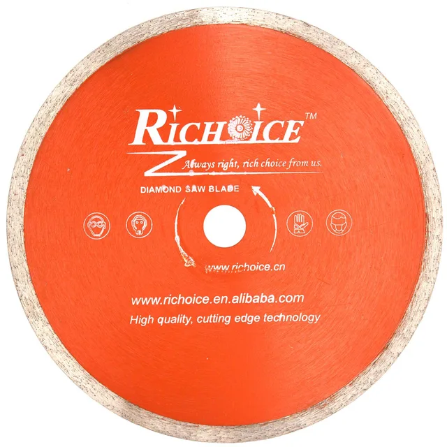 115mm Hot Pressed Continuous Diamond Saw Blade