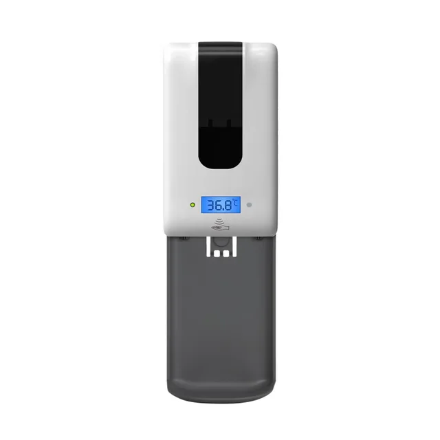 Sensor hand sanitizer+thermometer