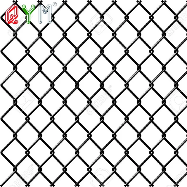 Chain link mesh fence