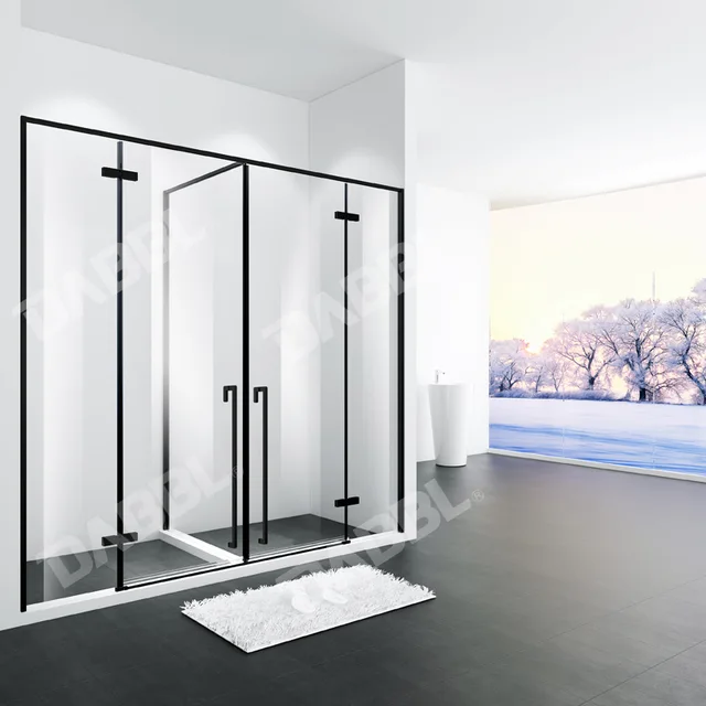 Shower enclosure,glass shower room, shower door, shower cubicle,sanitary ware, T-shaped shower enclosure