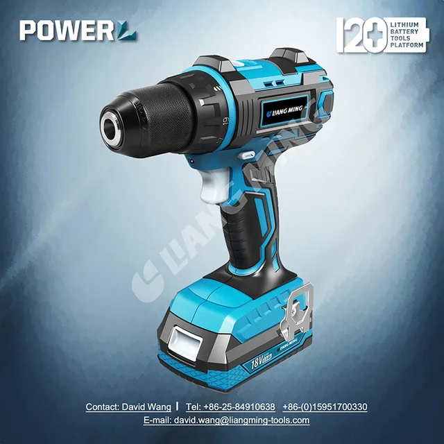 18V lithium battery cordless drill