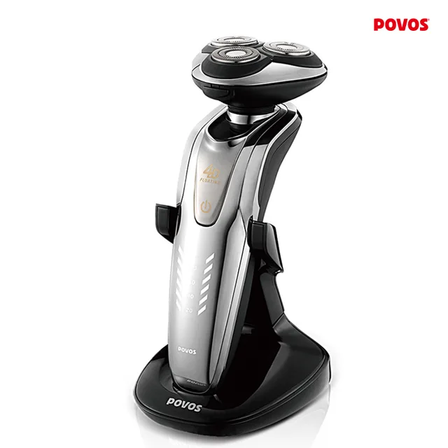 POVOS Electric shaver rotary shaver men shaver