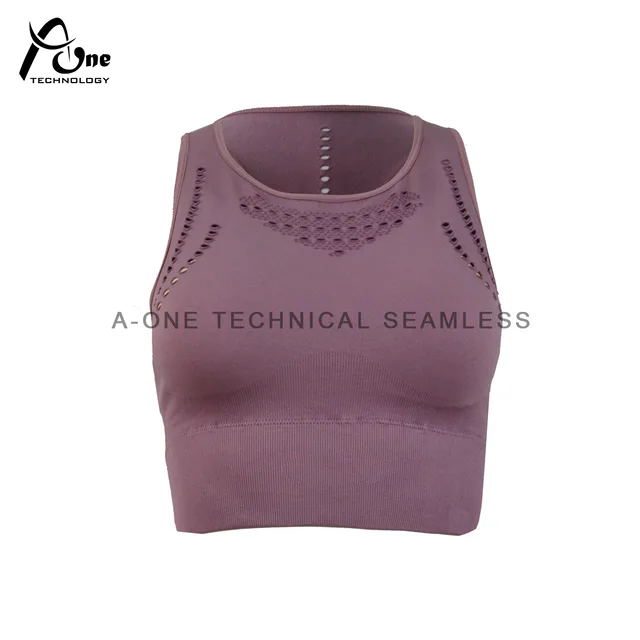 High Support Yoga Bra With Removable Cups
