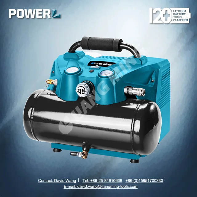 36V(18Vx2) lithium battery cordless air compressor