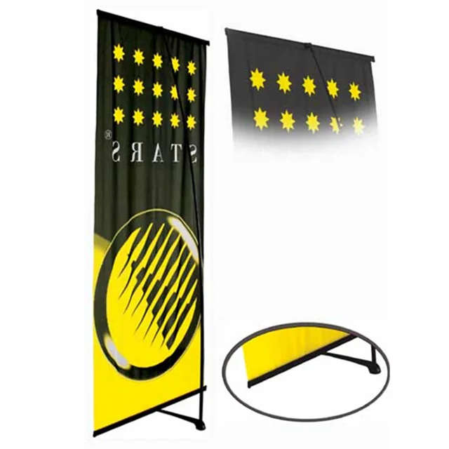 CQ FLAG super quality Display System L stand display adveritsing display banners roll up banners