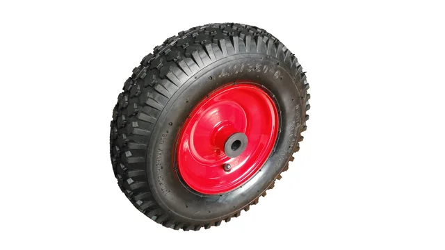 Rubber wheel 3.50-6