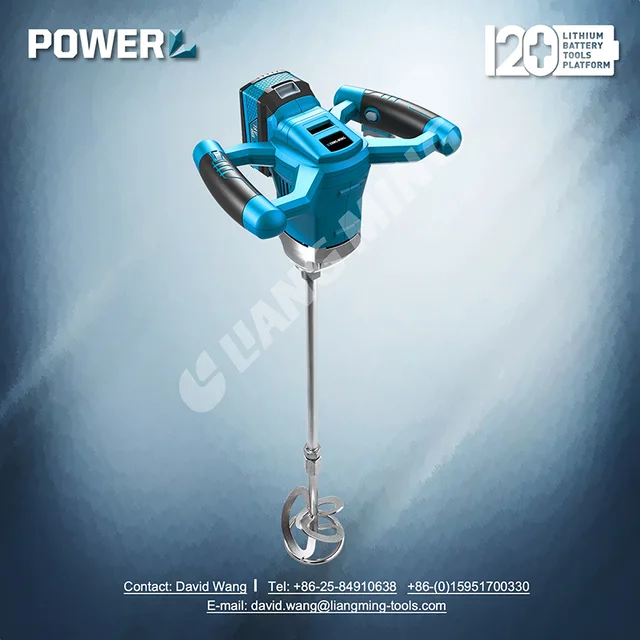 18V lithium battery cordless mixer