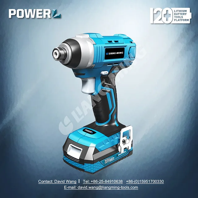 18V lithium battery cordless impact driver