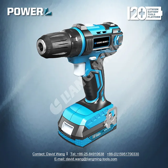 18V lithium battery cordless drill