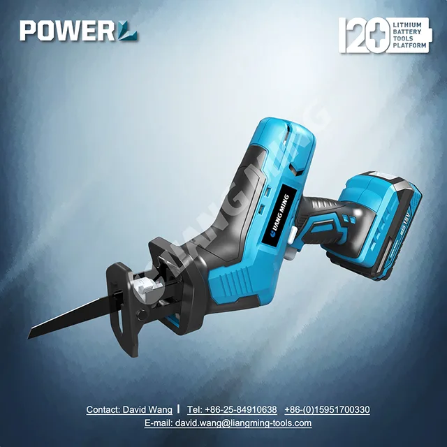18V lithium battery cordless reciprocating saw
