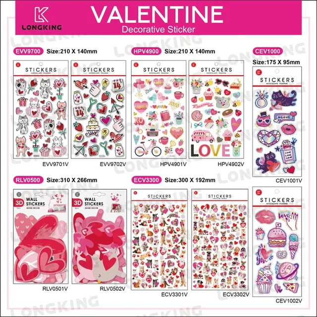 Valentine Stickers