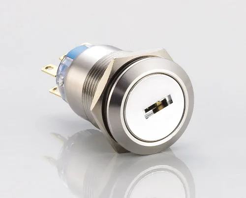 19mm Metal Key Switch