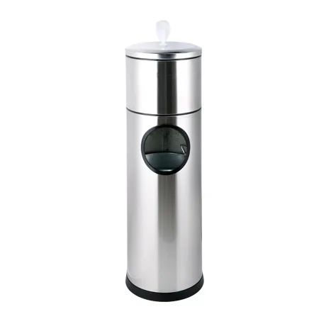 Disposal Bin Trash Can Disinfectant Sanitizing Wet Wipe Dispenser Station
