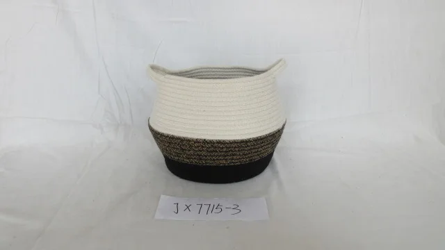Cotton rope basket