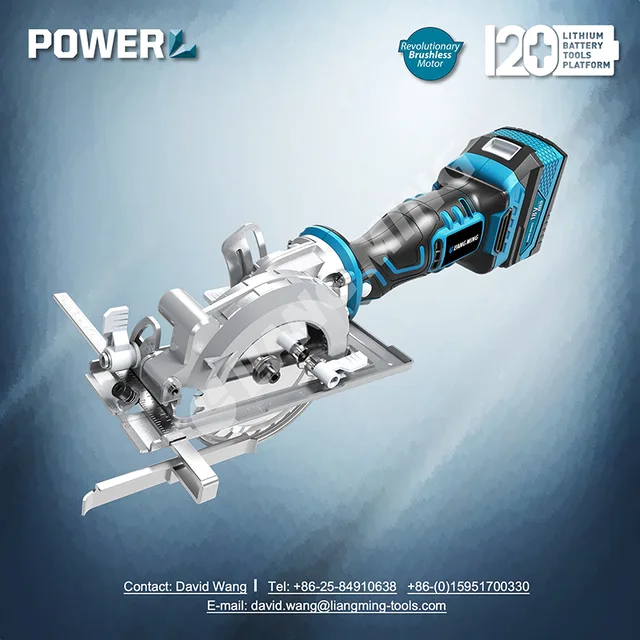 18V brushless lithium battery cordless circular saw