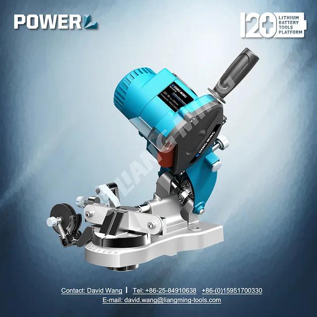 18V lithium battery cordless chain sharpener