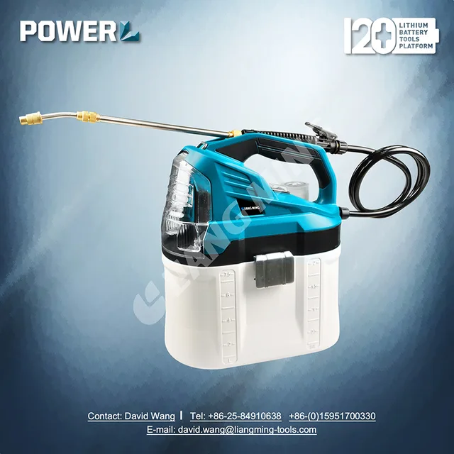 18V lithium battery cordless sprayer