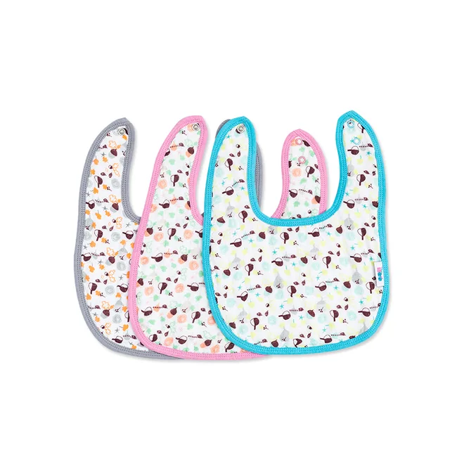 Organic cotton muslin Baby Bibs