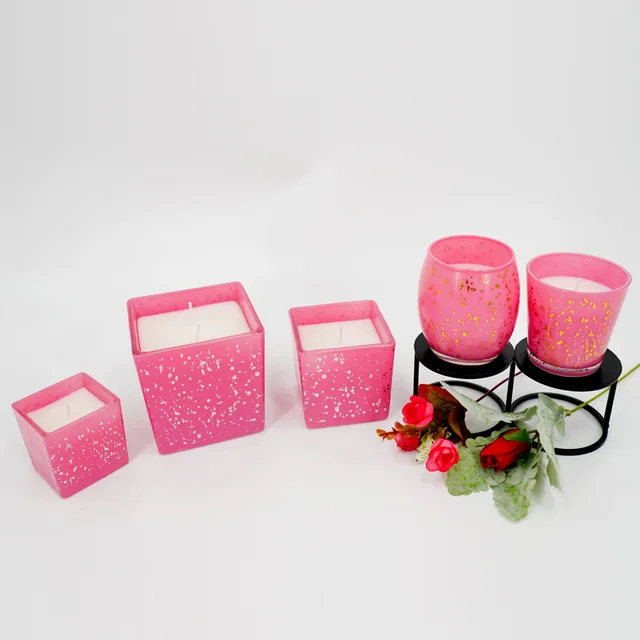 Glass candle