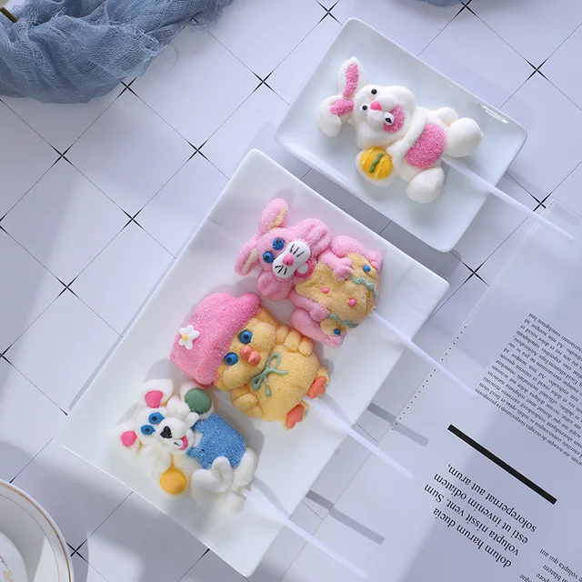 Easter marshmallow pop