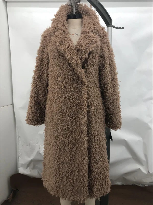 Ladies Fake Fur Coat