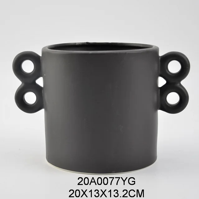 Ceramic porcelain spring decorative vase