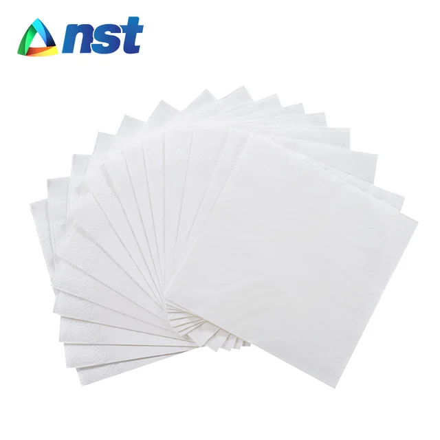 1/4 Fold 2 Layer OEM Virgin Wood Pulp 40*40cm Napkin Paper