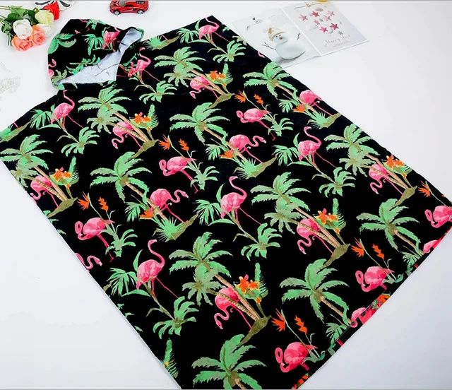 Cotton surfing cape printed