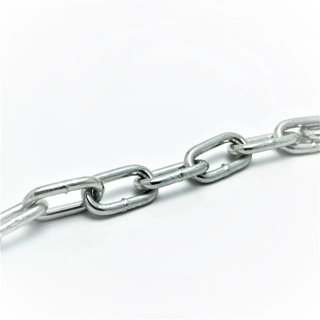 DIN763 Welded long link chain for Russian market
