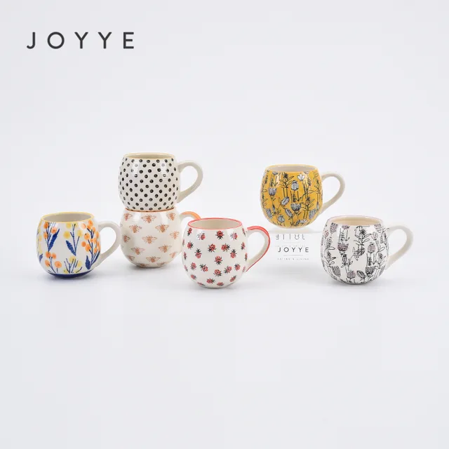 Stoneware Handpainted Mug Range