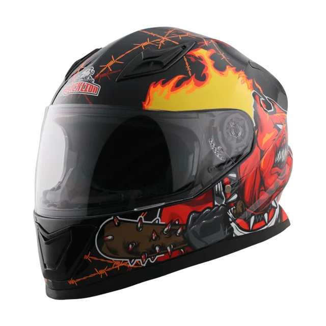 Single visor full face helmet M62 / Blacklion Helmet