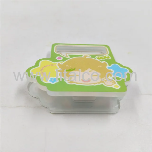 Cute little girl acrylic Clip—Double-side