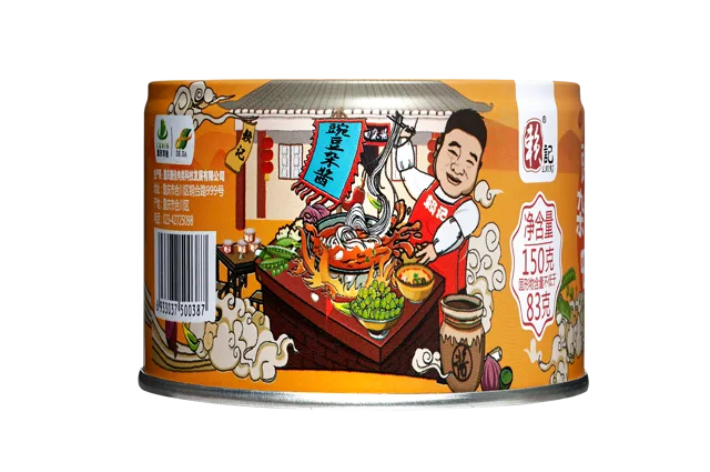 Lai Ki Brand Canned Spicy Sauce With Peas And Pork