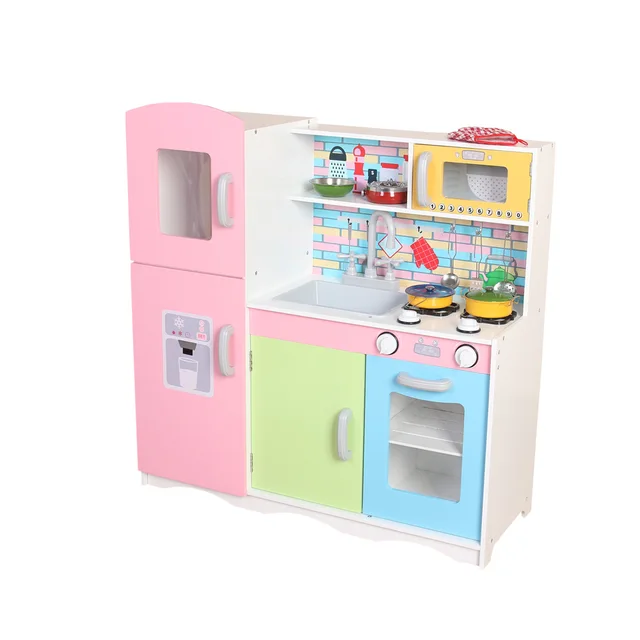 Wooden Kids Play Kitchen kids furniture