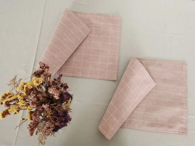 Polyester cotton placemat