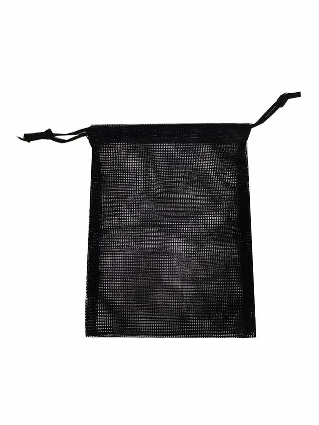 100%polyester drawstring net bag