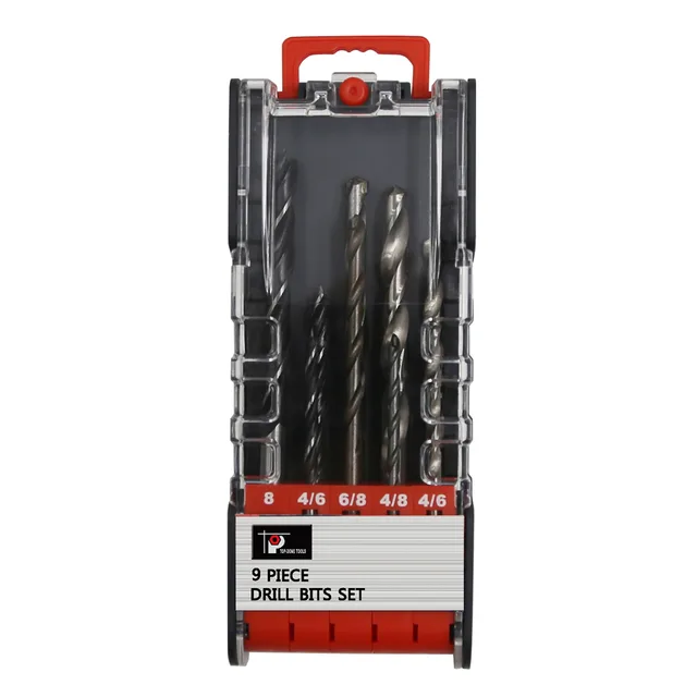 9pcs Drill Bits Set