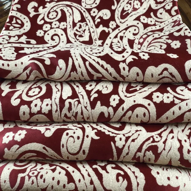 Jacquard black out curtain fabric