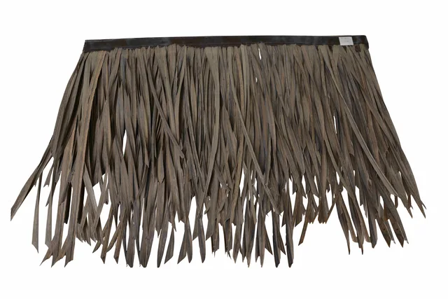 Synthetic thatch roofing tile