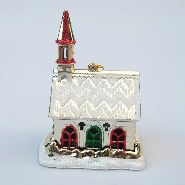 Christmas Tree Decoration Snow House
