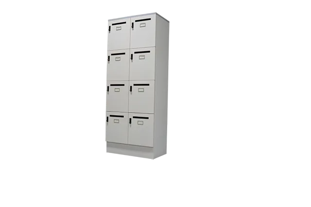 8 Door Steel Mailboxes Cabinet with Digital lock