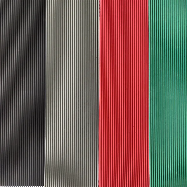 FIne Ribbed Rubber Mat