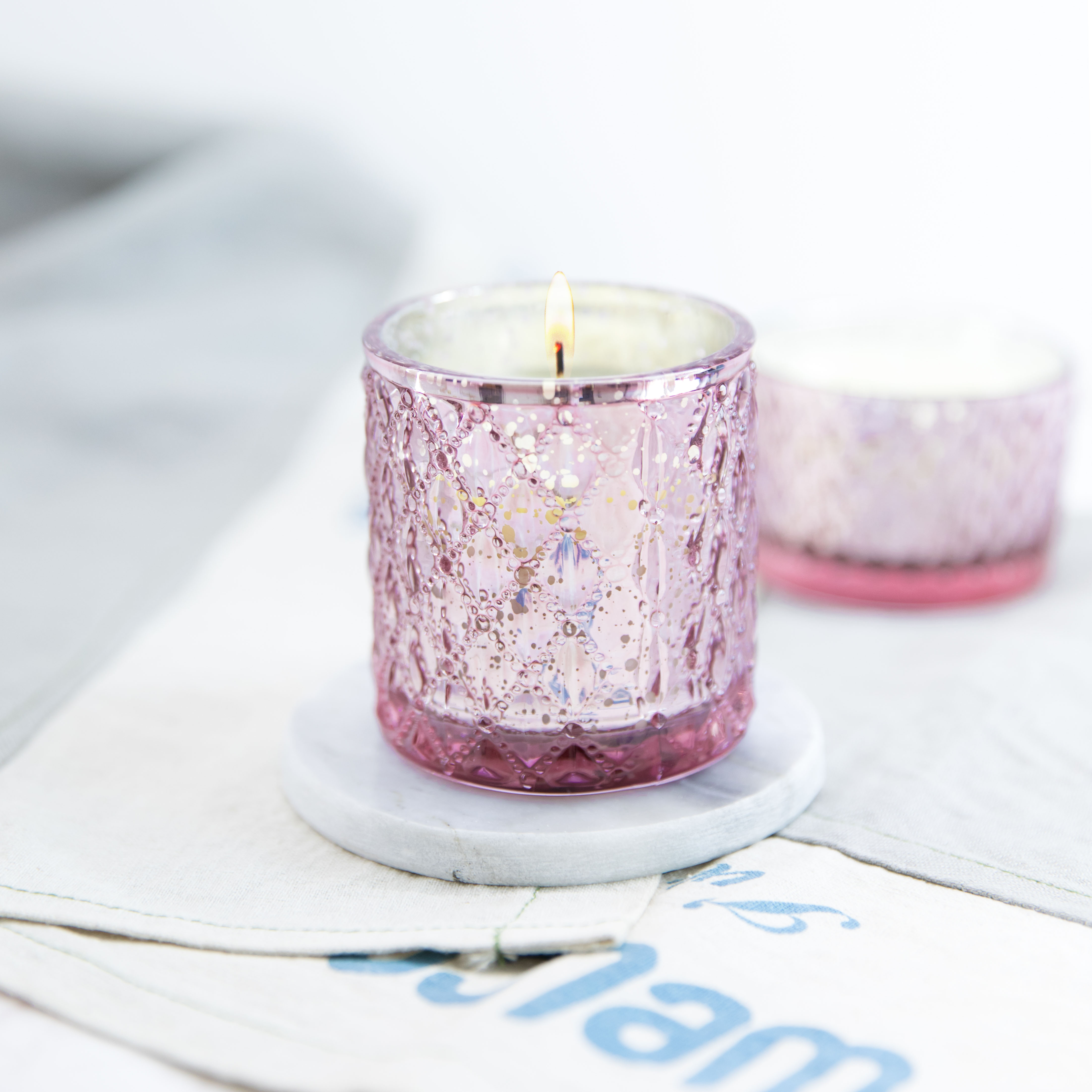Candle holder soy wax scented candle glass candle jar