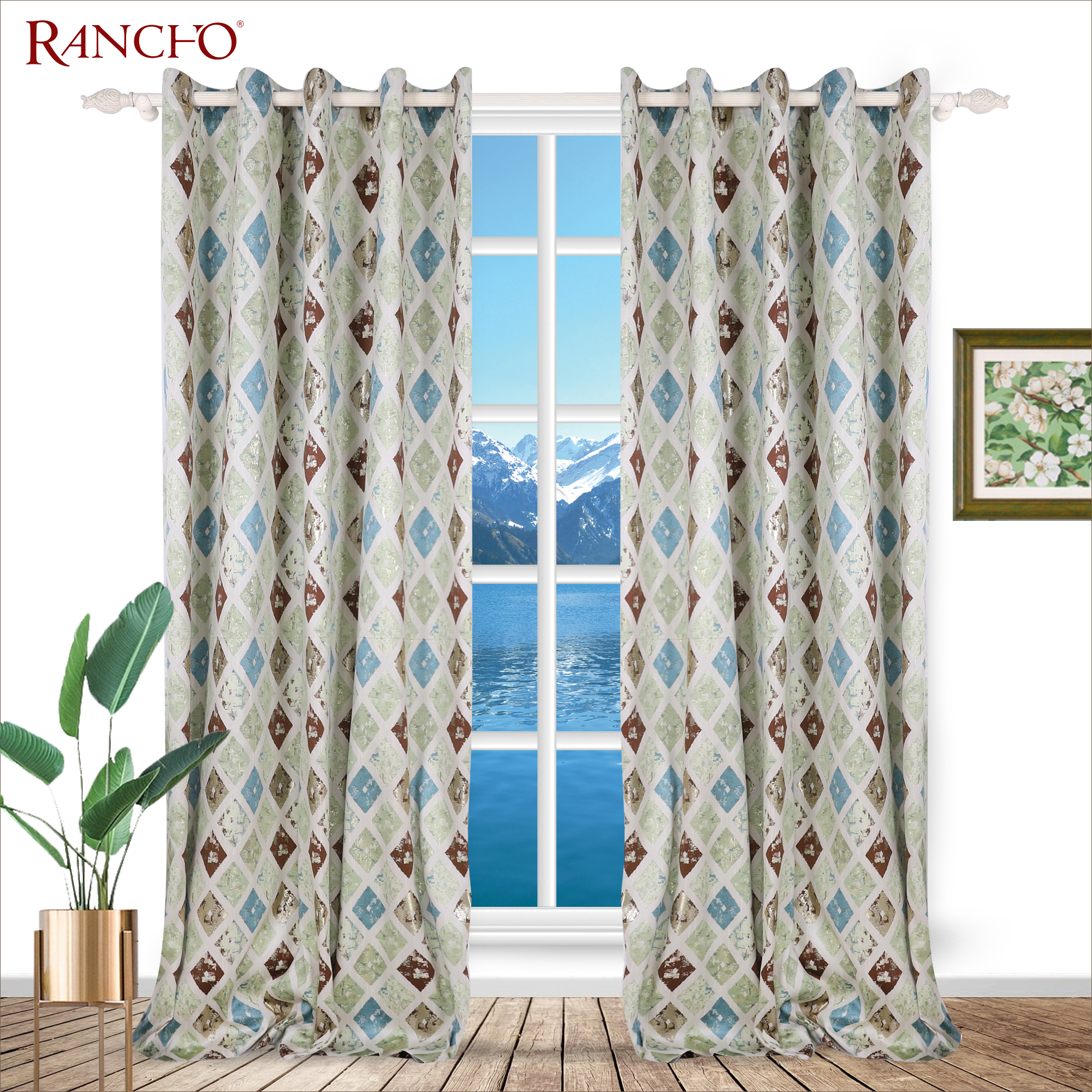 Jacquard curtain