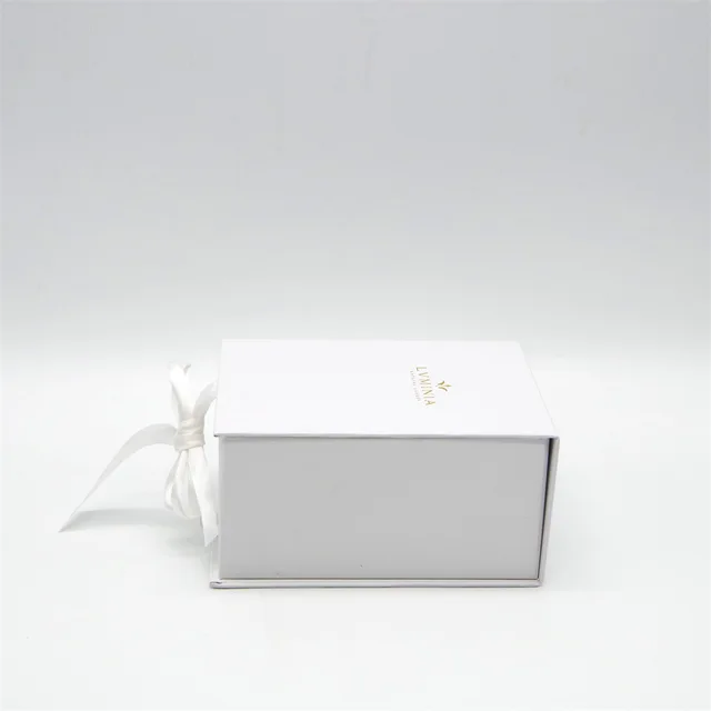 White folding box, gift box, paper box,paper packaging box,custom paper box