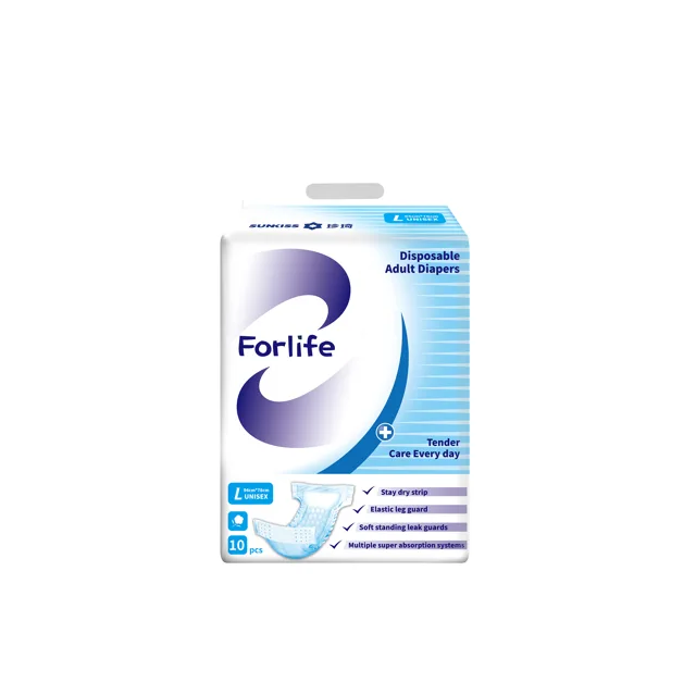 Disposable adult diapers